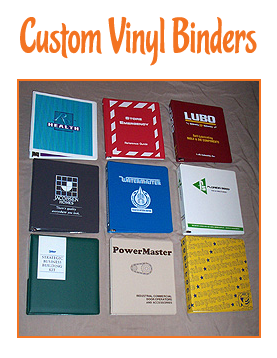 Custom Vinyl Binders